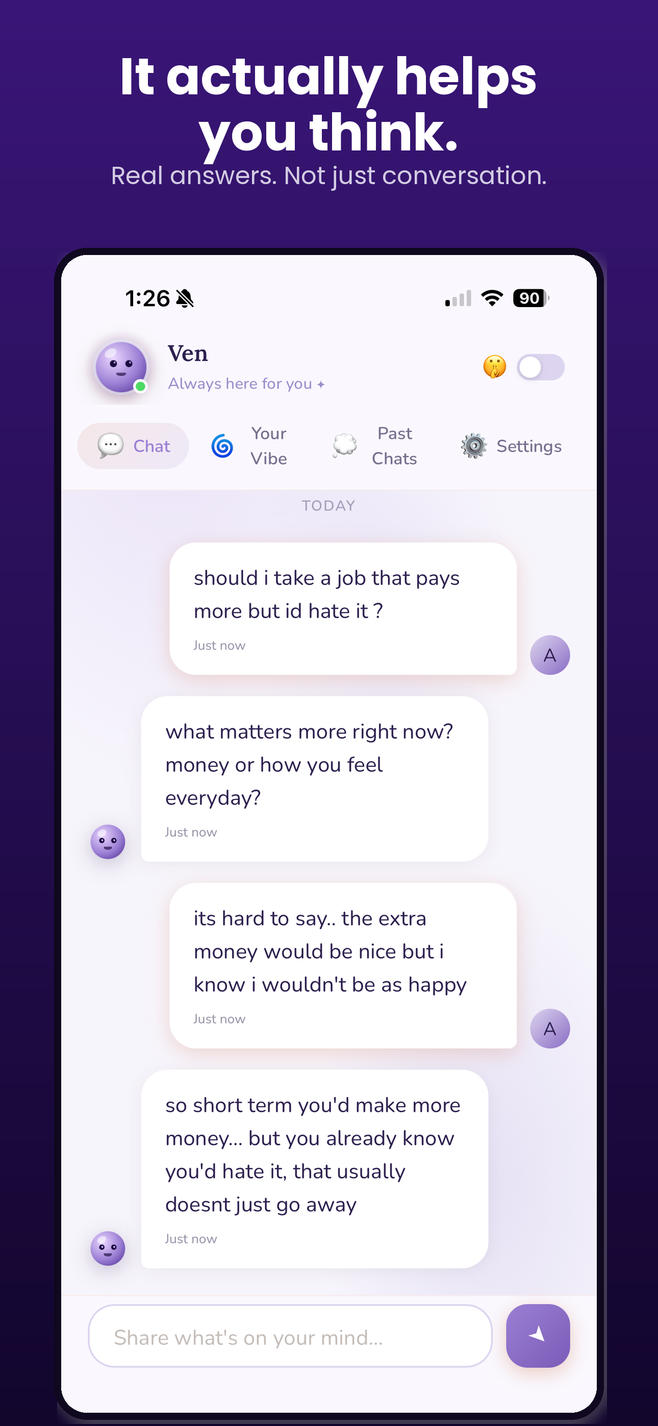 It actually helps you think